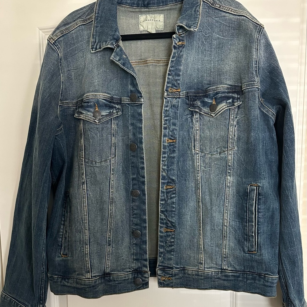 Men’s Aeropostale XL Classic Blue Denim Jacket